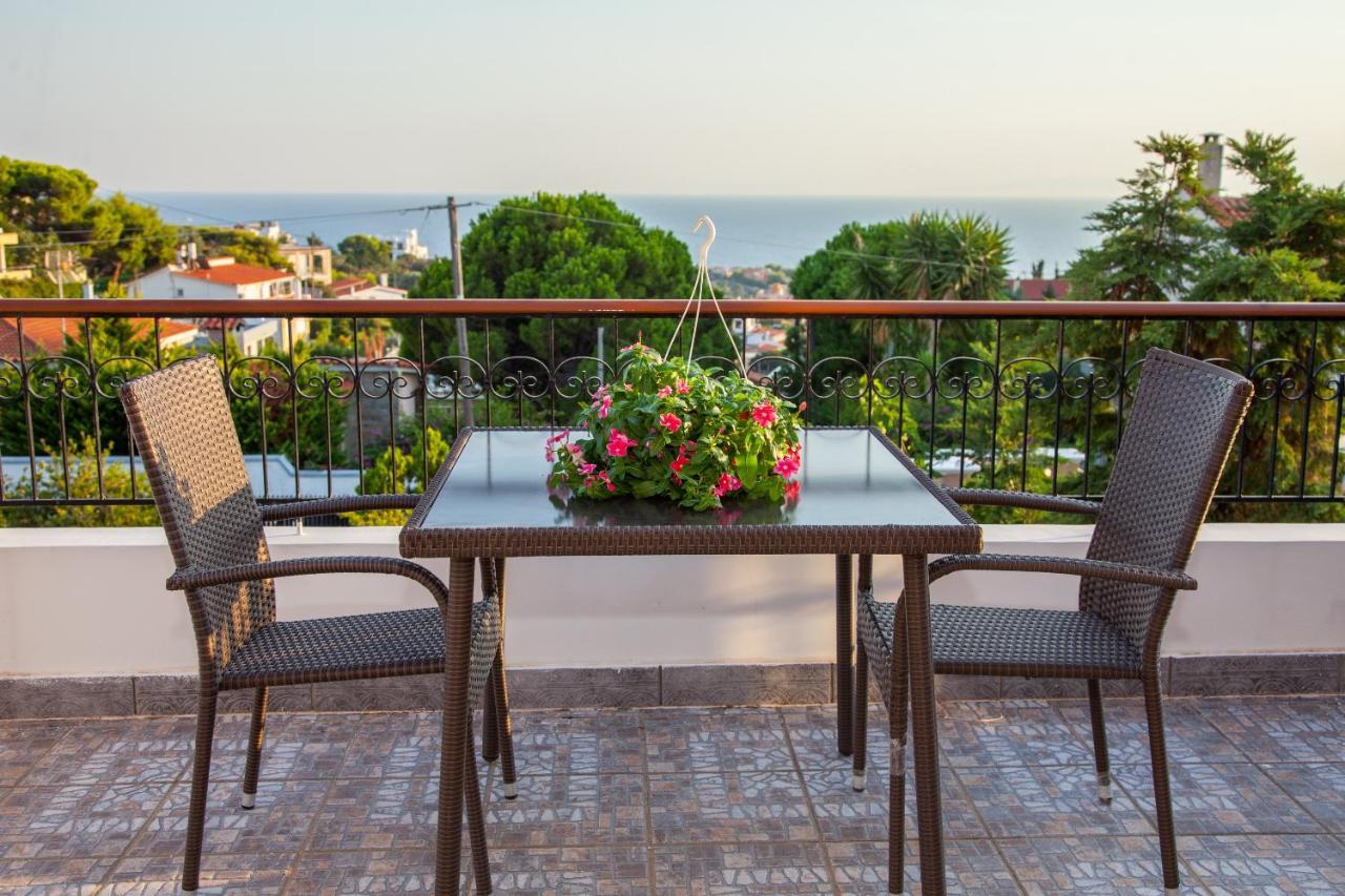 Villa Apex With Seaview Lagonisi Exterior foto