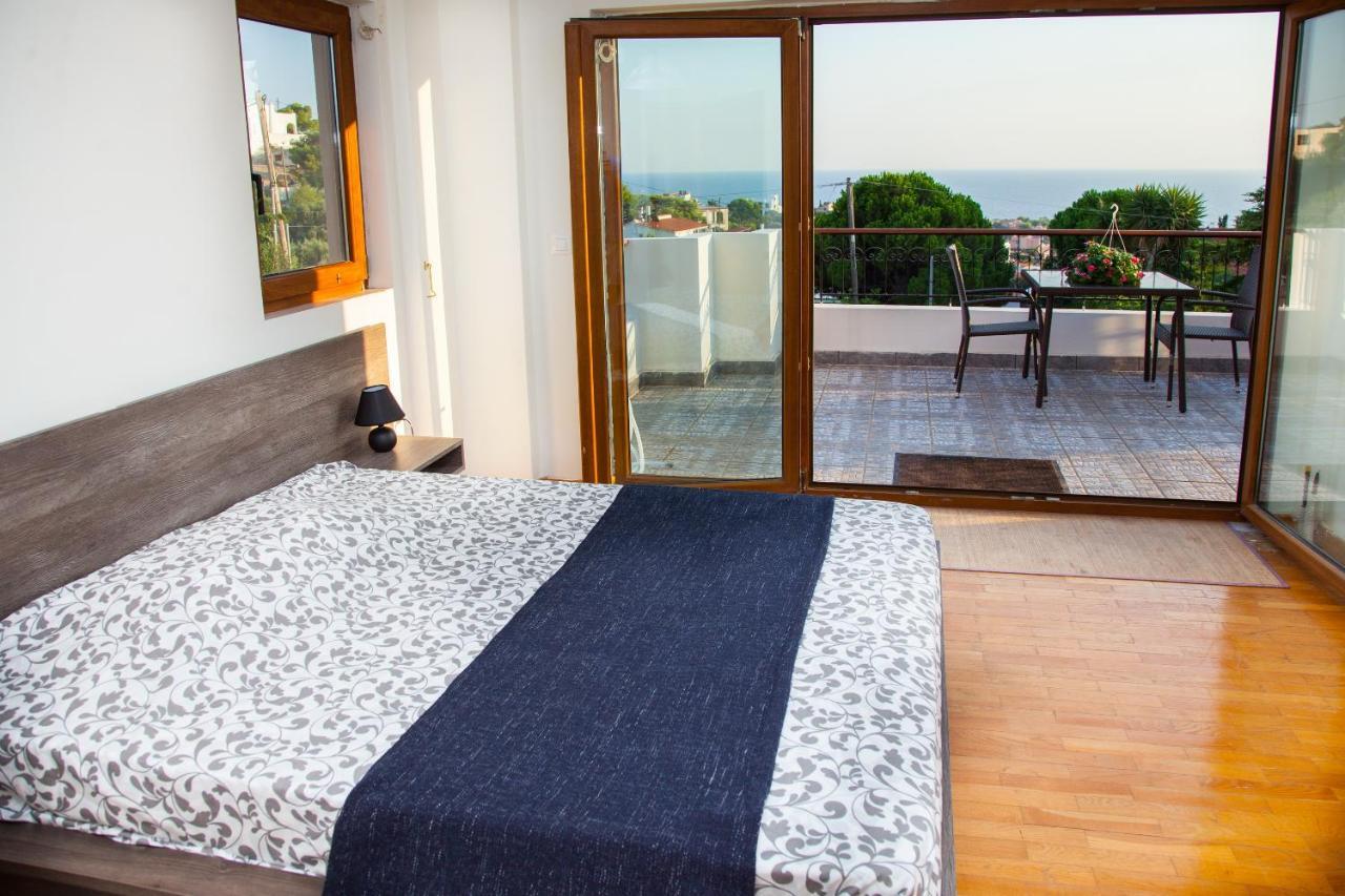 Villa Apex With Seaview Lagonisi Exterior foto